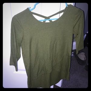 Sage half sleeve shirt